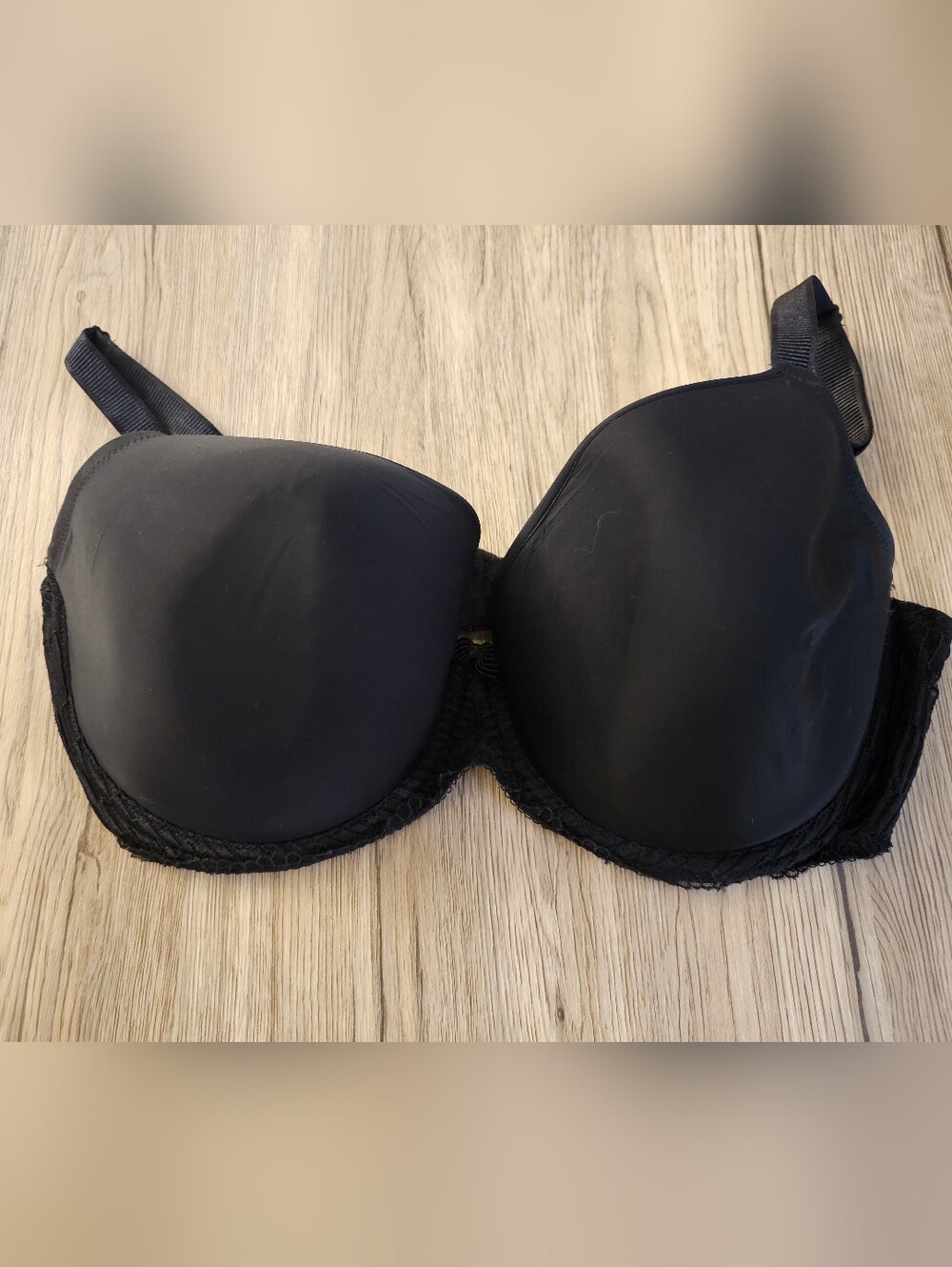 Wacoal La Femme 38G Underwire T-Shirt Bra Black